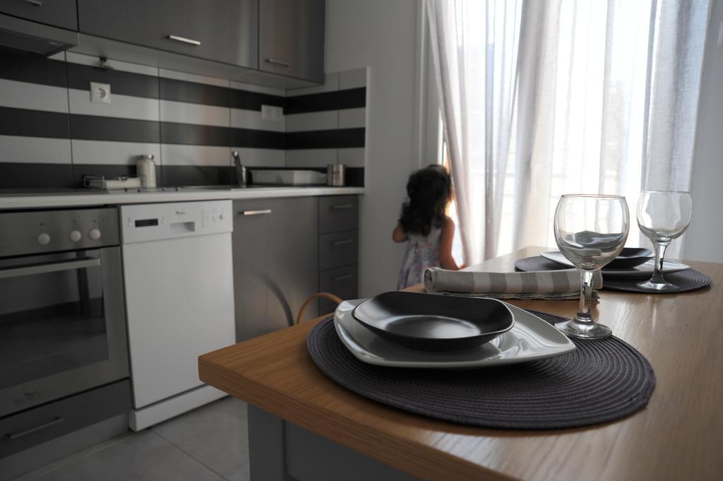 St George Beach Apartment Naxos City ภายนอก รูปภาพ