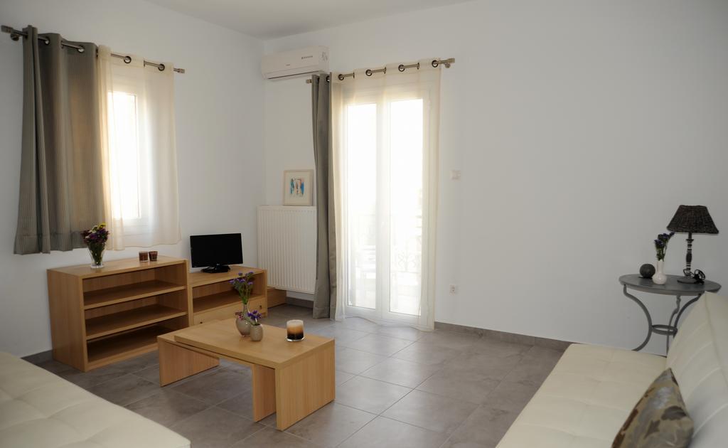 St George Beach Apartment Naxos City ภายนอก รูปภาพ